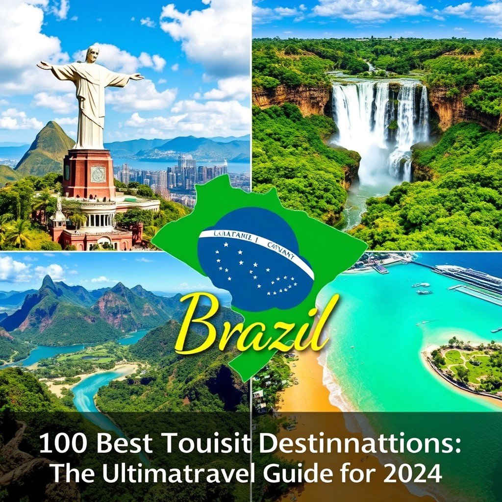 100 Best Tourist Destinations in Brazil: Your Ultimate Travel Guide for 2024