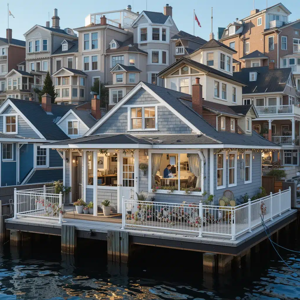 Floating Homes at Fisherman's Wharf
