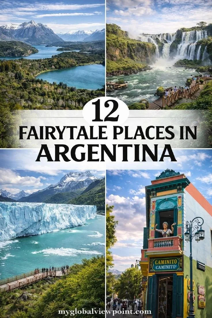 Breathtaking scenic view of Argentina's Patagonia region