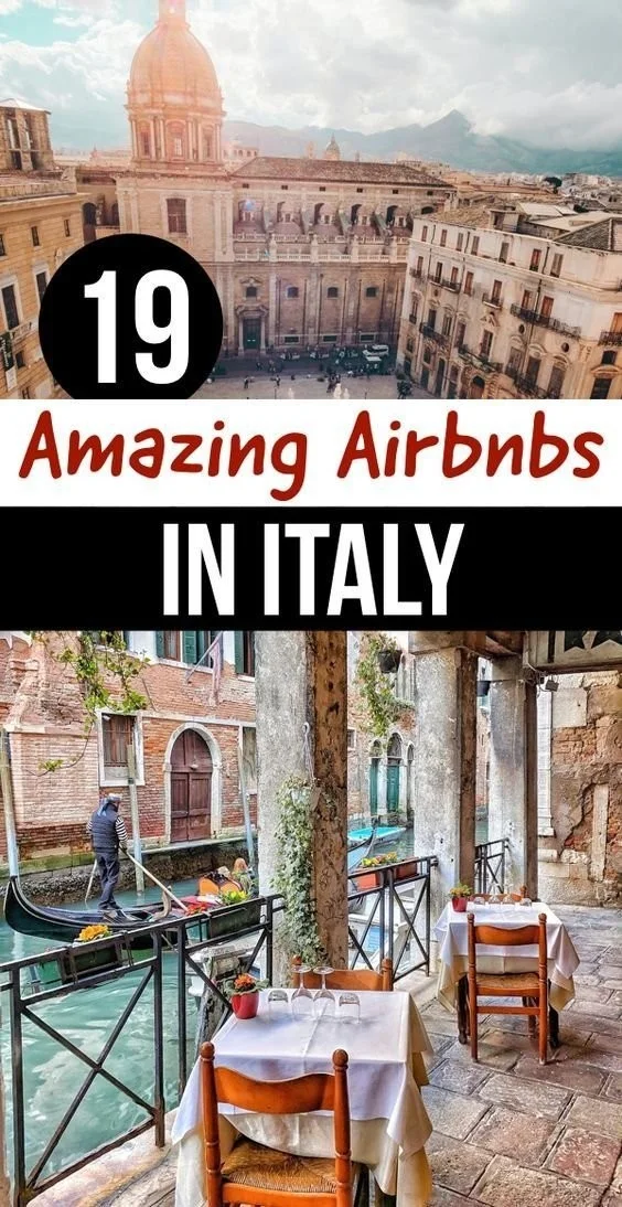Charming Airbnbs in Italy: Villas, cabins, and unique stays for travelers.