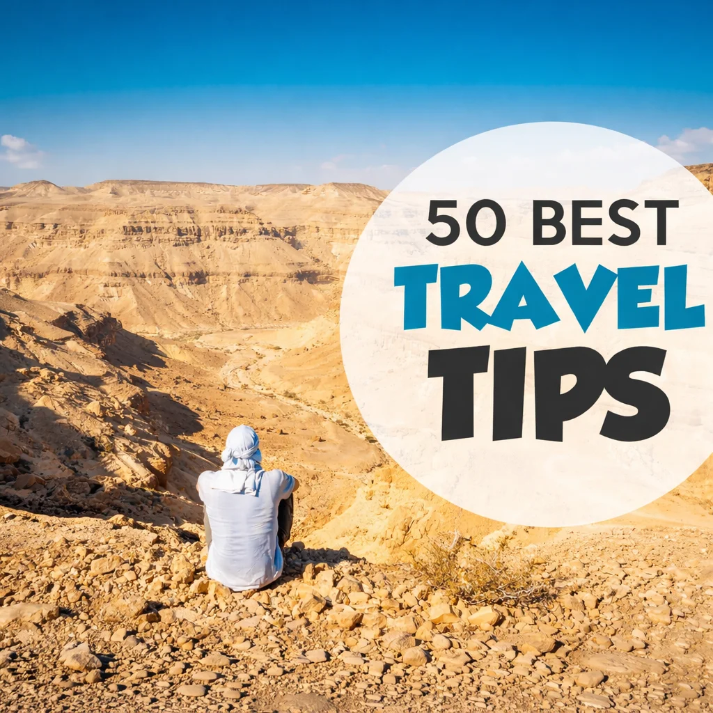 A traveler exploring unique tips for an enjoyable trip around the world.