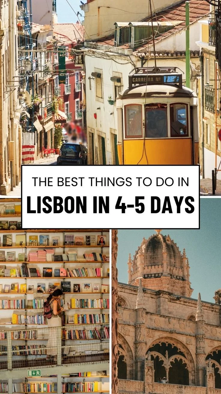 Lisbon travel itinerary showcasing beautiful sights and cultural attractions in Portugal
