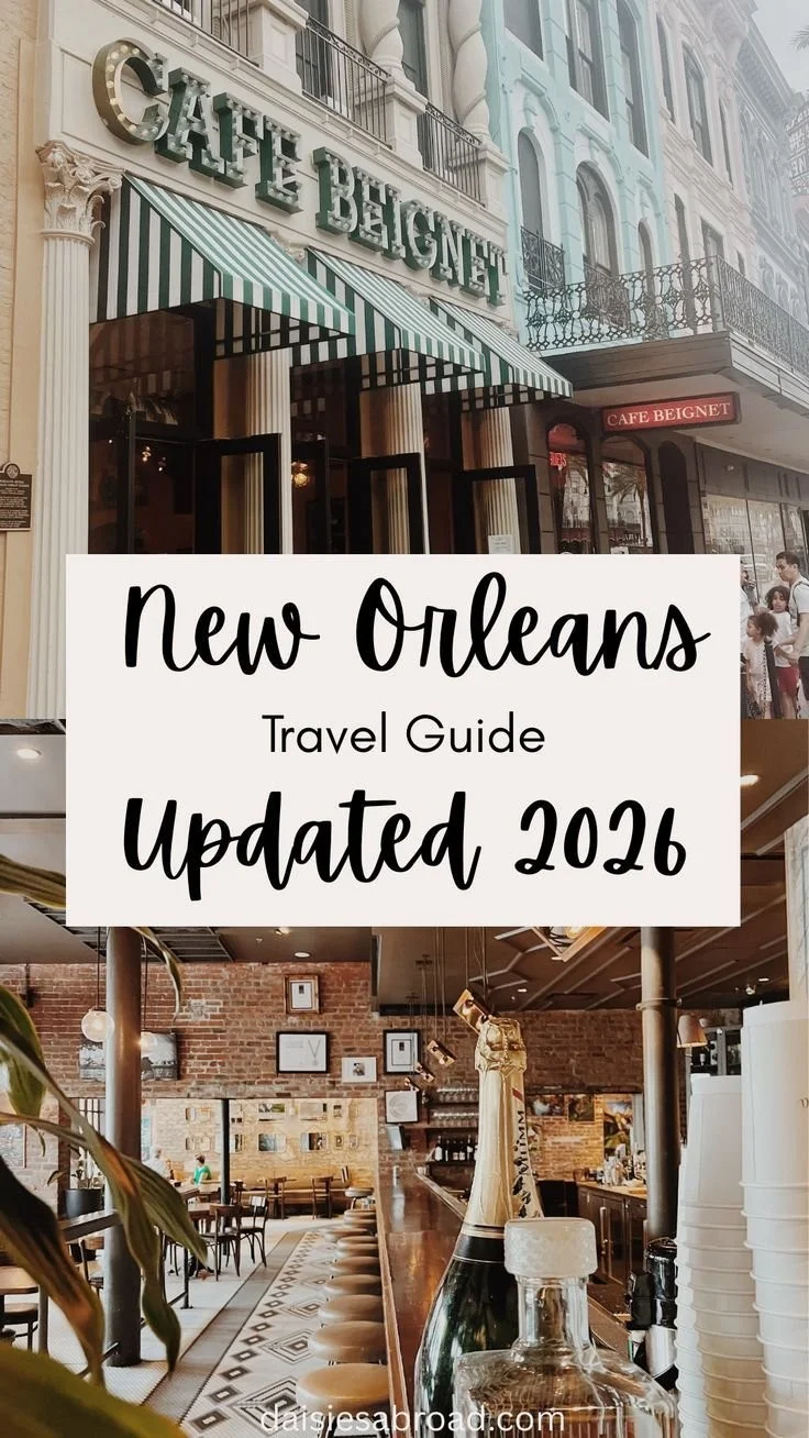 New Orleans travel guide 2026 showcasing the city's vibrant culture and attractions.