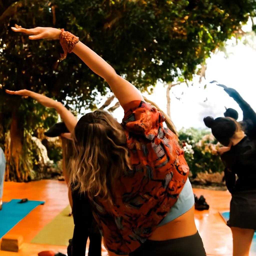 A serene scene from a bespoke wellness retreat offering personalized experiences.