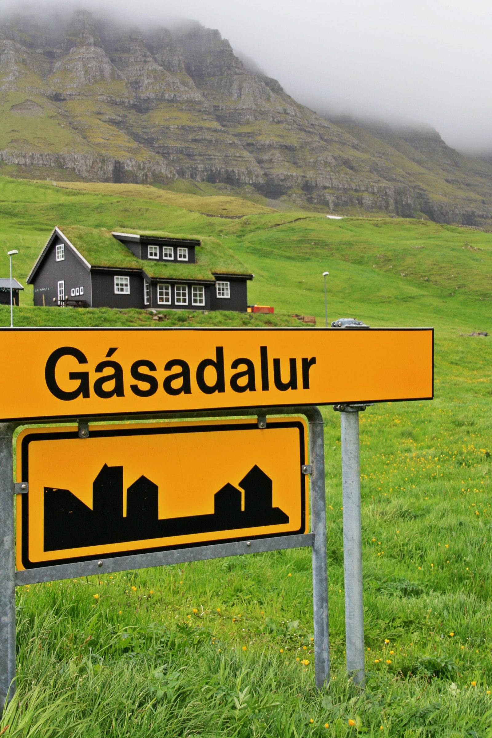 Faroe Islands aesthetic 2026 travel itinerary with cliffs, green village and ocean views